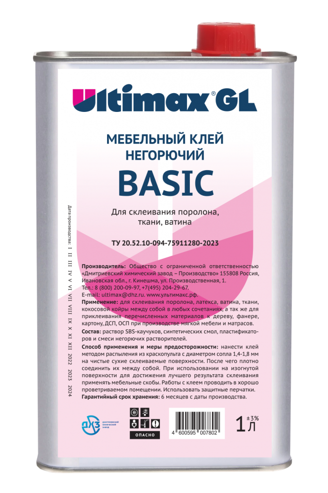 Мебельный клей Ultimax GL Basic <span>1 л</span> - 1